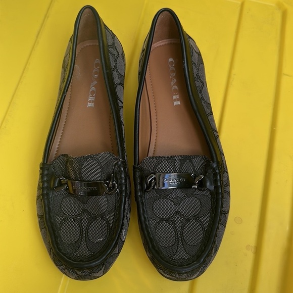 Coach Flat Slip On Loafer Size 6.5 - Picture 1 of 8